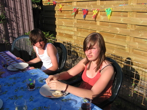 verjaardag van mijn kleinkind Iris (20 jaar)