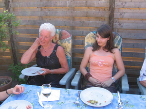 verjaardag van mijn kleinkind Iris (20 jaar)