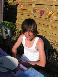 verjaardag van mijn kleinkind Iris (20 jaar)