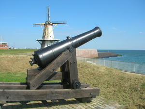 Molen met kanon