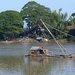 Vissers langs weg van Kratie naar Phnom Penh