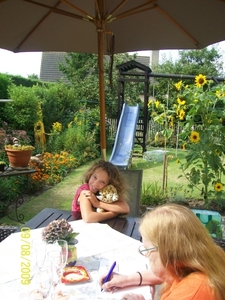 BBQ bij alain , els en chanelleke  9 Agustus 2009 004