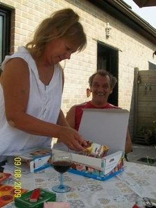 BBQ bij alain , els en chanelleke  9 Agustus 2009 017