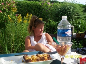 BBQ bij alain , els en chanelleke  9 Agustus 2009 029