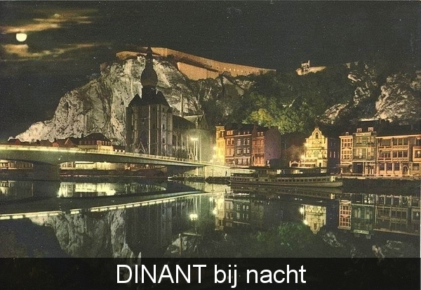 Dinant bij nacht