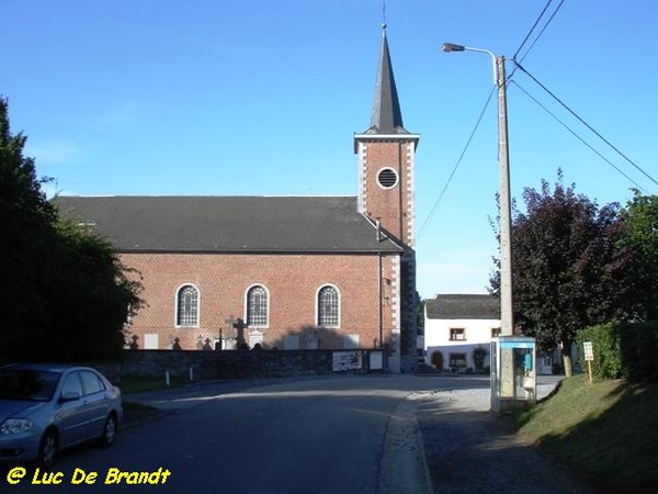 Ardennen Adeps wandeling Dene