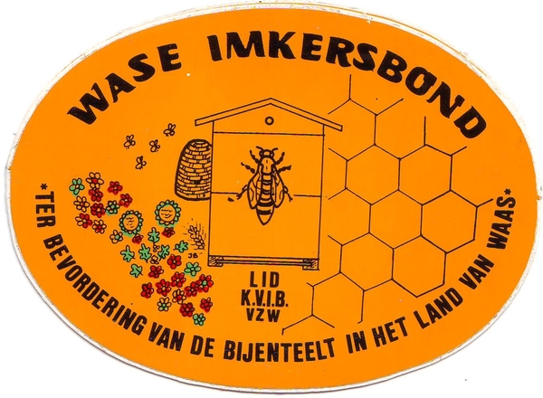 Sticker wase Imkersbond