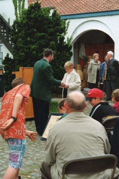 1996-Overhandiging van het getuigschrift