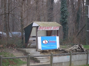 Ergens op een voetbalveld