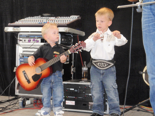 Mattias und Alexander die Kinder von die Grubertaler