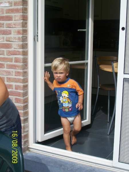 op bezoek bij onze kleinkinderen 15 Augustus 2009 014