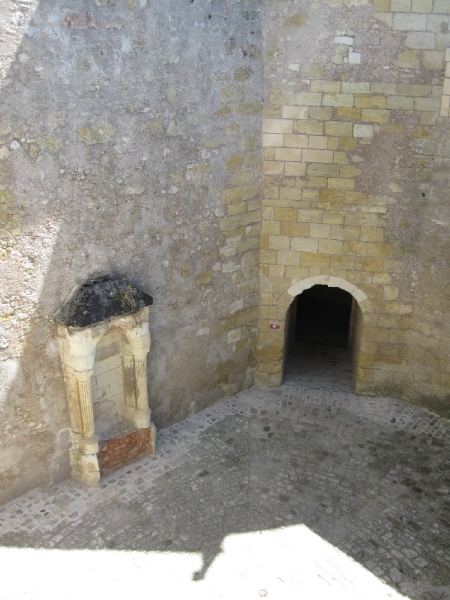 Ingang van de Heurtaulttoren...