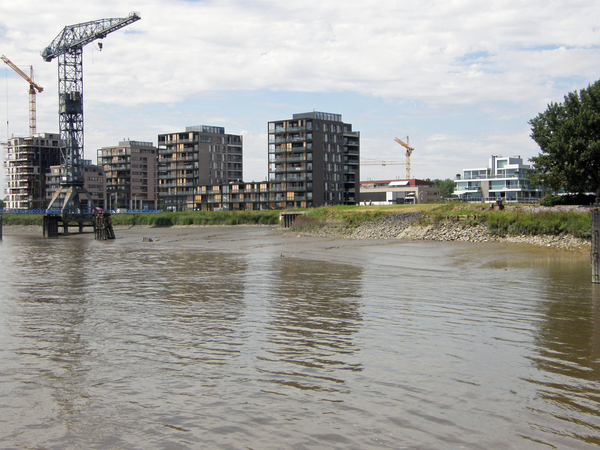 De laatste kraan op de boelwerf