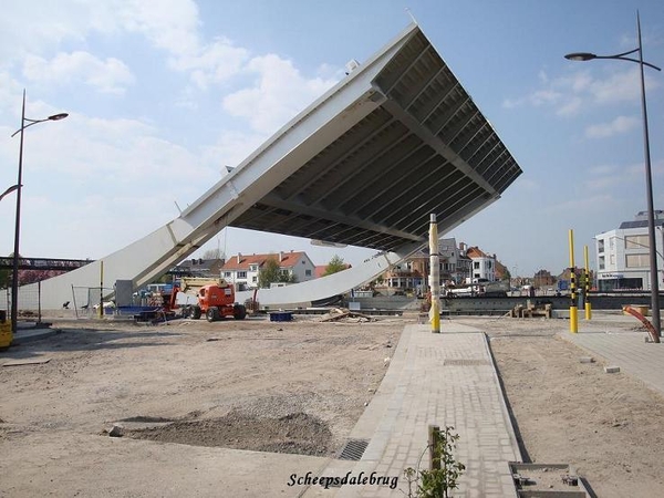 De nieuwe sheepsdalebrug