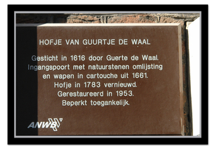 Hofje Guurtje De Waal