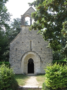 Kapel op domain van Fontgombault