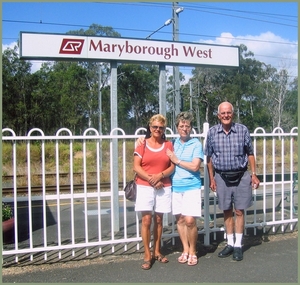 Vertrek Maryborough, Queensland,Australie