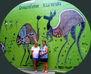 Aboriginal art in Kuranda