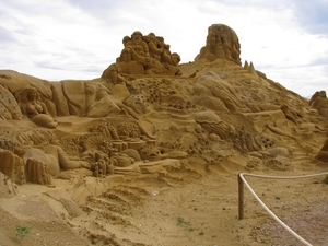 Zandsculpturen Blankenberge 062