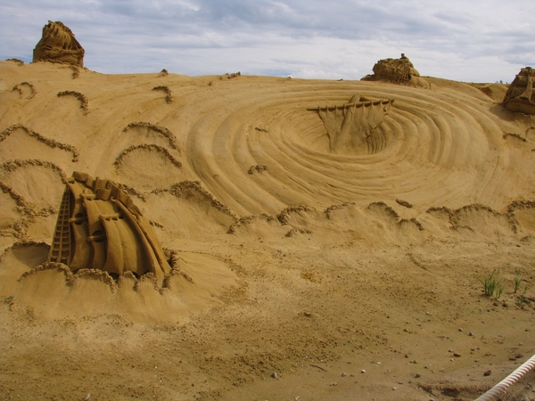 Zandsculpturen Blankenberge 080