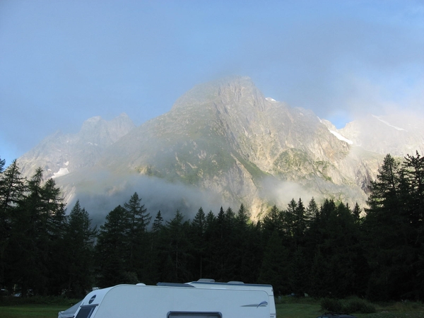 Zicht bij de eerste ontwaken