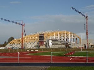 09.10.17.MALDEGEM.NIEUW SPORTSTADION IN OPBOUW