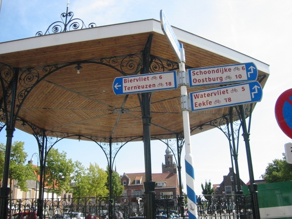 De kiosk in IJzendijke