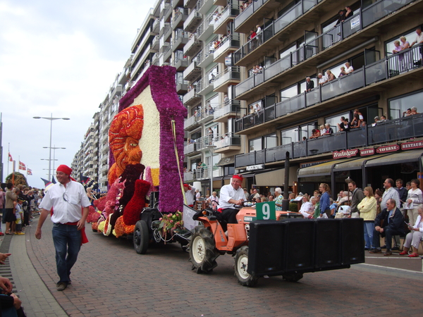 Praalwagen: De slapende zigeunerin van Rousseau...