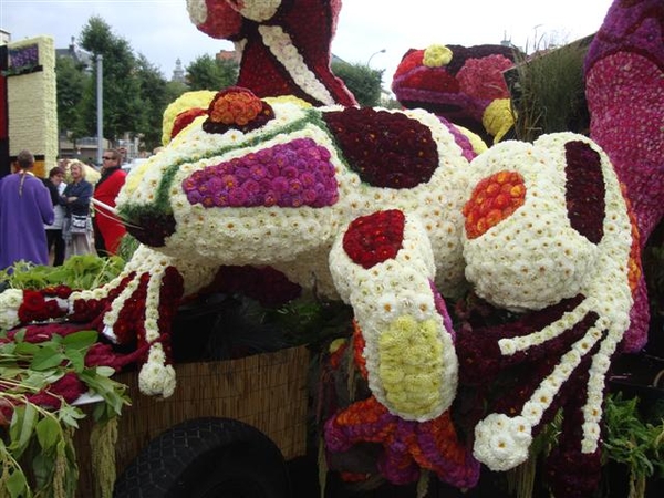 Detail van een praalwagen...