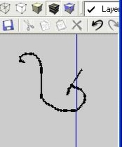 Exploded 3D-Polyline