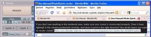 No dropdownbox below RENDER button