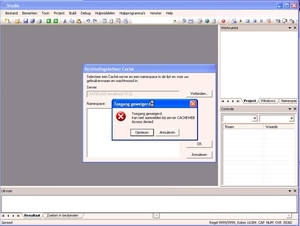 Cach access denied