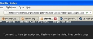 Blendervideos not playing