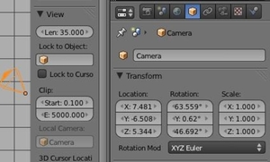 Camera data