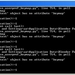 Console-messages after ERROR