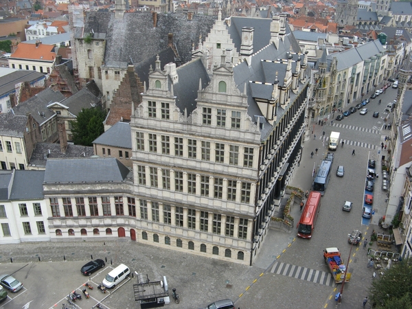 Gezien vanaf het Belfort