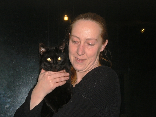 Mariette en haar poes