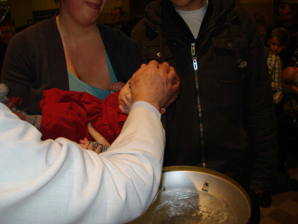 Kleindochter, Priester, Dooop