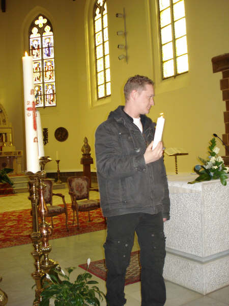 Zoon, Kaars, Doop, Kerk