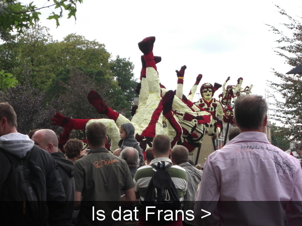 Parachutisten in de vrije val.
