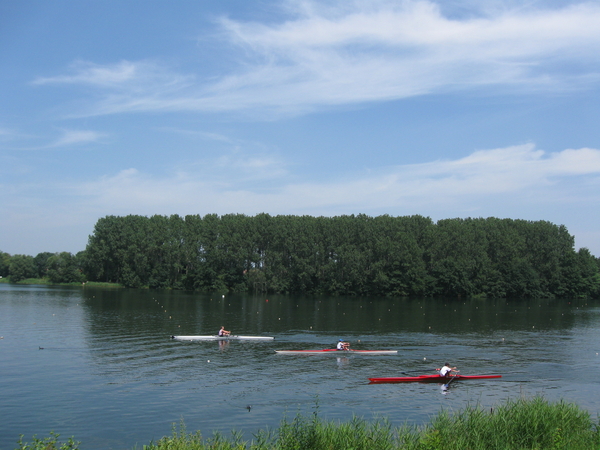 Bloso roeivijver Hazewinkel in Heindonk-Willebroek