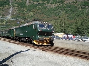 Aankomst in Flam