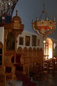 Panormo : fraai interieur van het kerkje