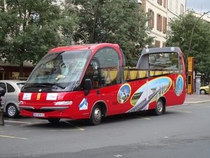 Toeristenbus in Millau