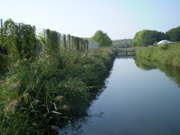 Een van de mooie vaarten.