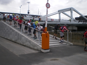 Nieuwe Scheldebrug in Temse