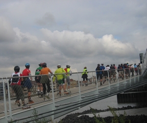 Nieuwe Scheldebrug in Temse