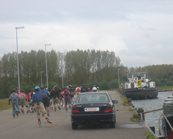 Sluis van Wintam aan het Zeekanaal