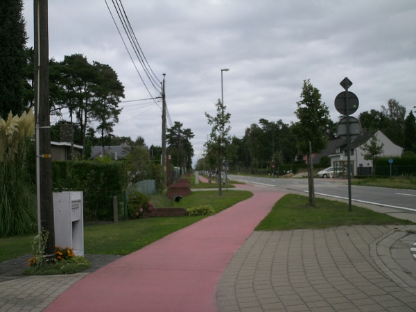 Bart en Bompa met fiets