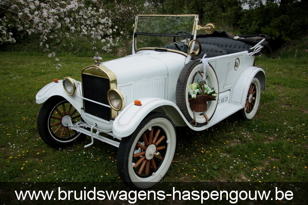 FORD   T  OLD TIMERS  BRUIDSWAGENS Haspengouw